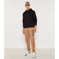 EA7 Emporio Armani pánske tepláky hnedá EA7 Emporio Armani pánske tepláky hnedá