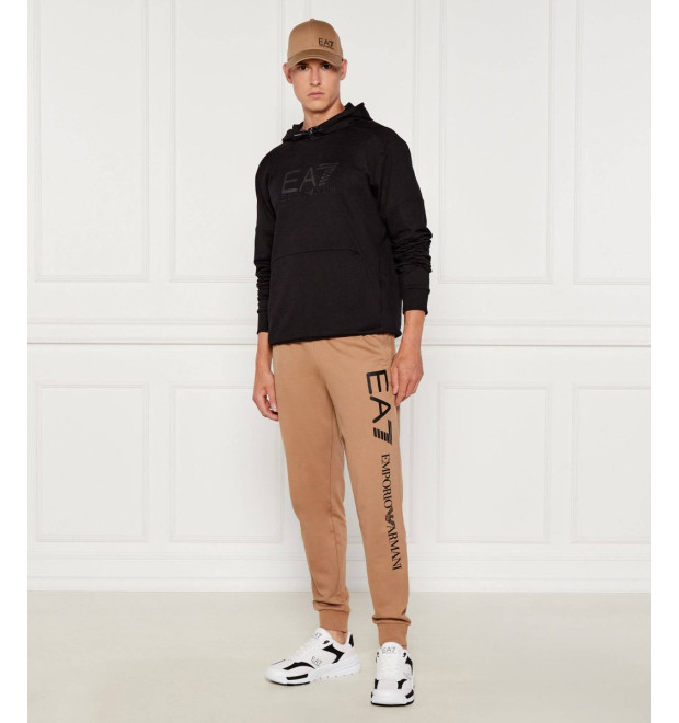 EA7 Emporio Armani pánske tepláky hnedá EA7 Emporio Armani pánske tepláky hnedá