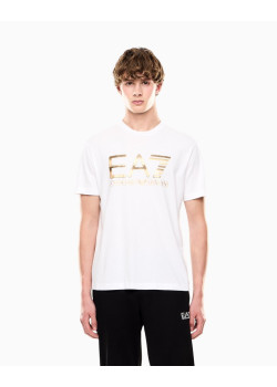 EA7 Emporio Armani pánske tričko biele