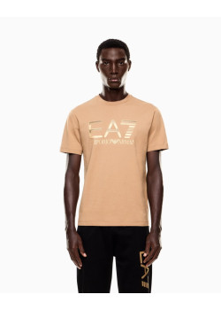 EA7 Emporio Armani pánske tričko hnedá
