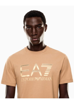 EA7 Emporio Armani pánske tričko hnedá