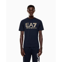 EA7 Emporio Armani pánske tričko Armani Blue modrá EA7 Emporio Armani pánske tričko Armani Blue modrá