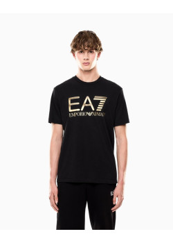 EA7 Emporio Armani pánske tričko čierna