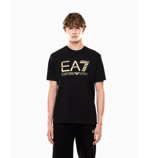 EA7 Emporio Armani pánske tričko čierna