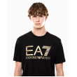 EA7 Emporio Armani pánske tričko čierna