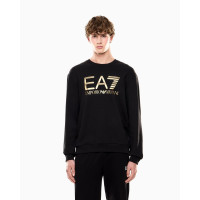 EA7 Emporio Armani pánska mikina čierna EA7 Emporio Armani pánska mikina čierna