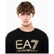 EA7 Emporio Armani pánska mikina čierna EA7 Emporio Armani pánska mikina čierna