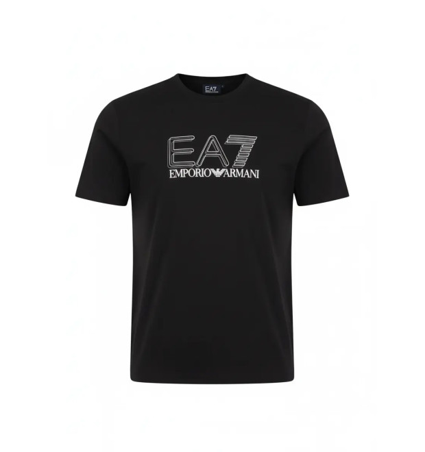 EA7 Emporio Armani pánske tričko s potlačou čierne EA7 Emporio Armani pánske tričko s potlačou čierne