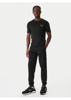 EA7 Emporio Armani pánske tričko čierne