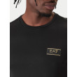 EA7 Emporio Armani pánske tričko čierne