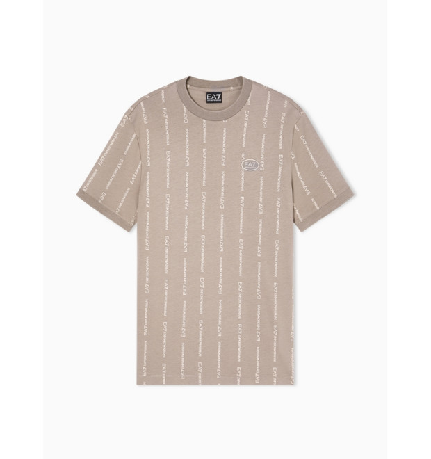 EA7 Emporio Armani Graphic Series pánske tričko béžové