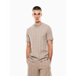 EA7 Emporio Armani Graphic Series pánske tričko béžové