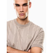 EA7 Emporio Armani Graphic Series pánske tričko béžové