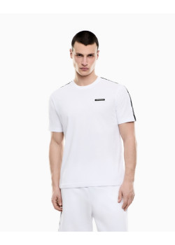 Emporio Armani Logo Series tričko biele