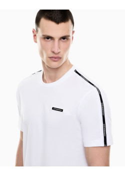 Emporio Armani Logo Series tričko biele