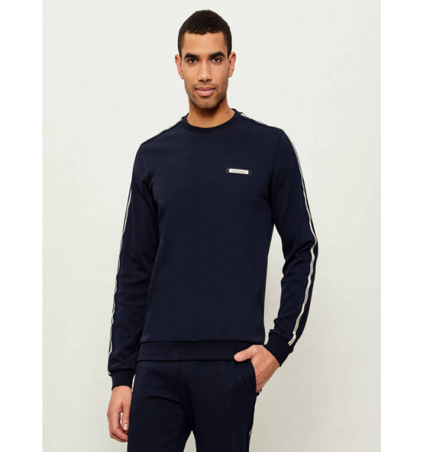 EA7 Emporio Armani pánska mikina tmavomodrá