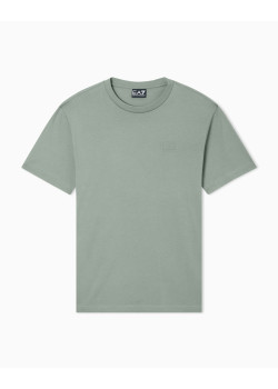 EA7 Emporio Armani tričko s logom vzadu zelené