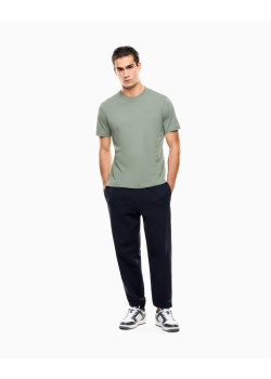 EA7 Emporio Armani tričko s logom vzadu zelené