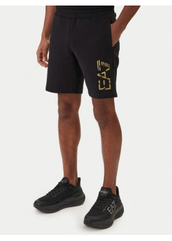 EA7 Emporio Armani PL kraťasy čierne