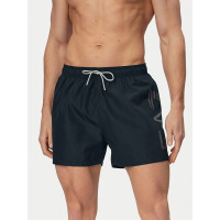 EA7 Emporio Armani plavky čierno-strieborné