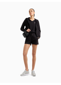 Emporio Armani Core Lady dámske tričko V-výstrih čierne