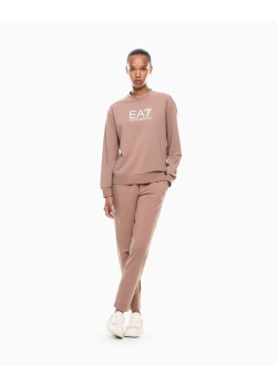 EA7 Emporio Armani dámska tepláková súprava hnedá