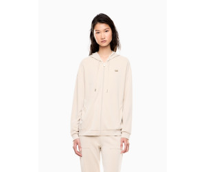 EA7 Emporio Armani Core Lady mikina s kapucňou béžová