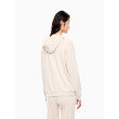 EA7 Emporio Armani Core Lady mikina s kapucňou béžová