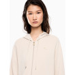 EA7 Emporio Armani Core Lady mikina s kapucňou béžová