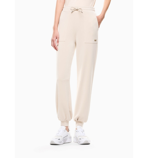 EA7 Emporio Armani Core Lady dámske tepláky joggers béžové