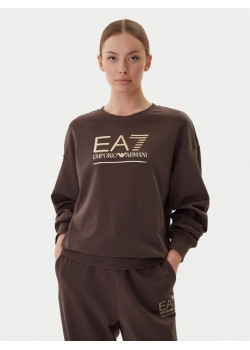EA7 Emporio Armani dámska mikina hnedá