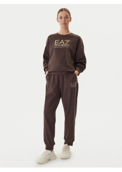 EA7 Emporio Armani dámska mikina hnedá
