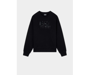 EA7 Emporio Armani dámska mikina Black beauty čierna