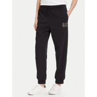 EA7 Emporio Armani dámske tepláky čierno zlatá EA7 Emporio Armani dámske tepláky čierno zlatá