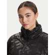Dámska bunda Emporio Armani čierna s monogramom Dámska bunda Emporio Armani čierna s monogramom