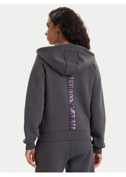 EA7 Emporio Armani dámska mikina na zips sivá