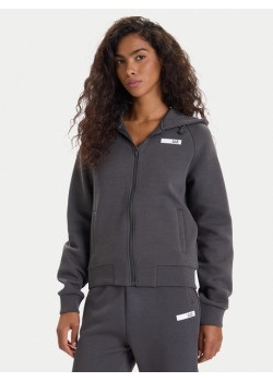 EA7 Emporio Armani dámska mikina na zips sivá