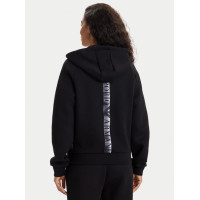 EA7 Emporio Armani dámska mikina na zips čierna EA7 Emporio Armani dámska mikina na zips čierna