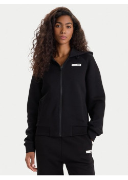 EA7 Emporio Armani dámska mikina na zips čierna