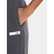 EA7 Emporio Armani dámske tepláky s dizajnovým pásom sivá EA7 Emporio Armani dámske tepláky s dizajnovým pásom sivá
