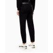 EA7 Emporio Armani dámske tepláky s dizajnovým pásom čierna EA7 Emporio Armani dámske tepláky s dizajnovým pásom čierna