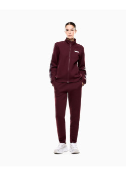 EA7 Emporio Armani dámska tepláková súprava bordová
