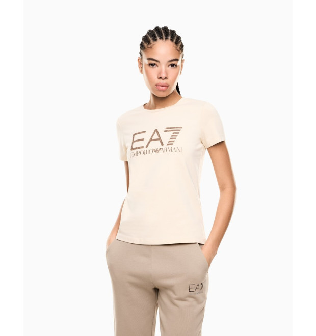 EA7 Emporio Armani GS tričko béžové EA7 Emporio Armani GS tričko béžové
