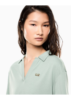 EA7 Emporio Armani Core Lady polo tričko zelené