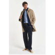 Gant pánsky kardigan na zips Evening blue modrý Gant pánsky kardigan na zips Evening blue modrý