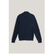 Gant pánsky kardigan na zips Evening blue modrý Gant pánsky kardigan na zips Evening blue modrý