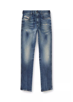Diesel D-Strukt pánske Joggjeans modré