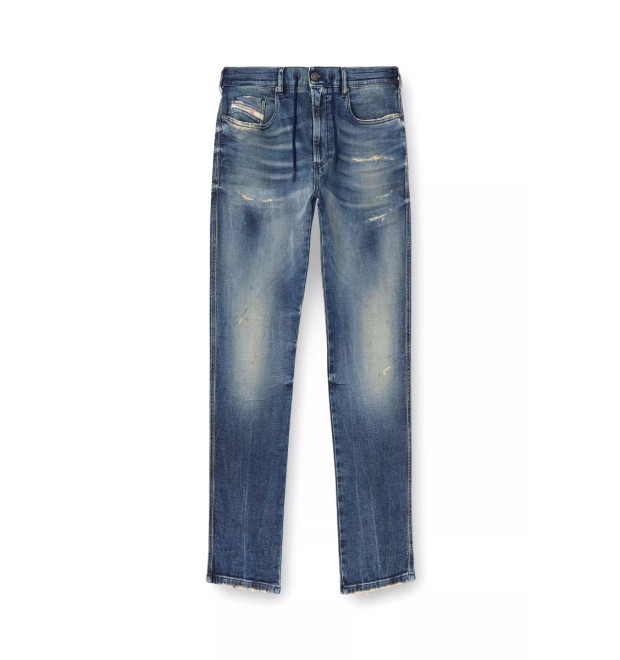 Diesel D-Strukt pánske Joggjeans modré Diesel D-Strukt pánske Joggjeans modré