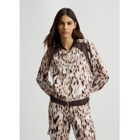 Liu Jo bomber mikina s animal printom Liu Jo bomber mikina s animal printom