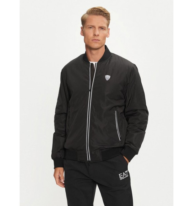 EA7 Emporio Armani pánska prechodná bunda bomber čierna